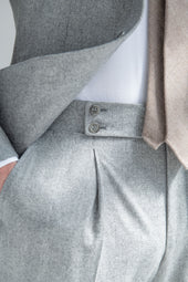 Grey Prince Of Wales Suit Soragna Capsule Collection Made In Italy