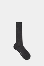 Grey short socks - Made in Italy