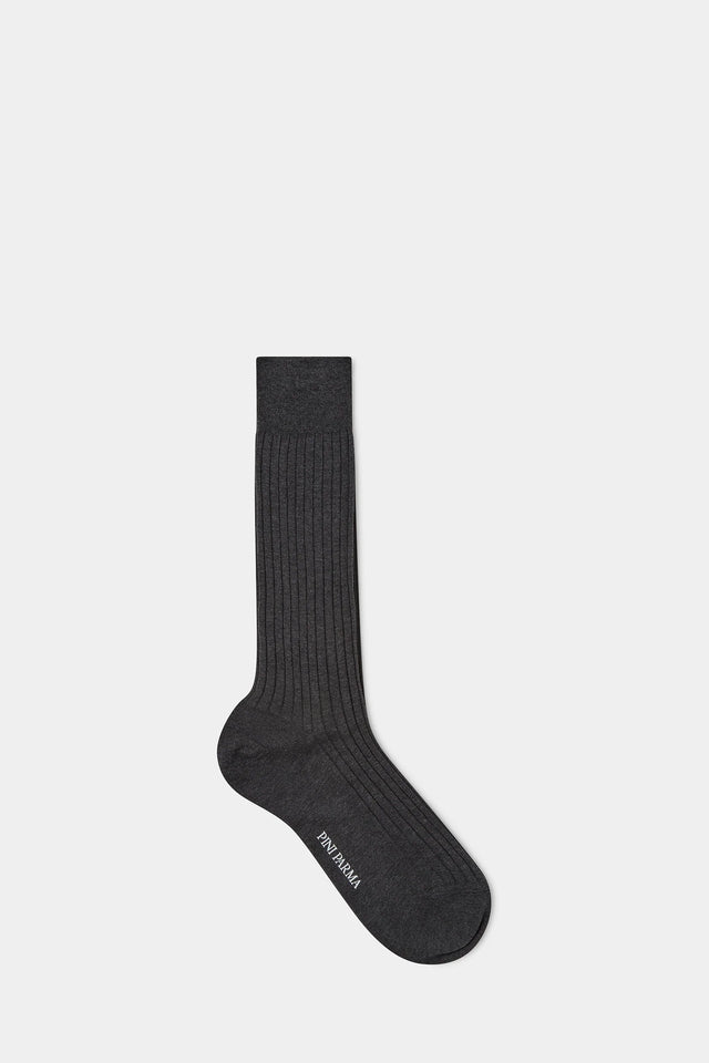Grey short socks - Made in Italy