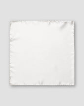 Gray Silk Pocket Square