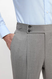 Grey Soragna Trousers Made In Italy