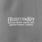 Grey White Spot Silk Tubular Scarf