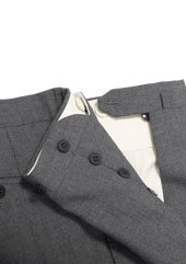 Grey Wool Crispaire Men S Trousers