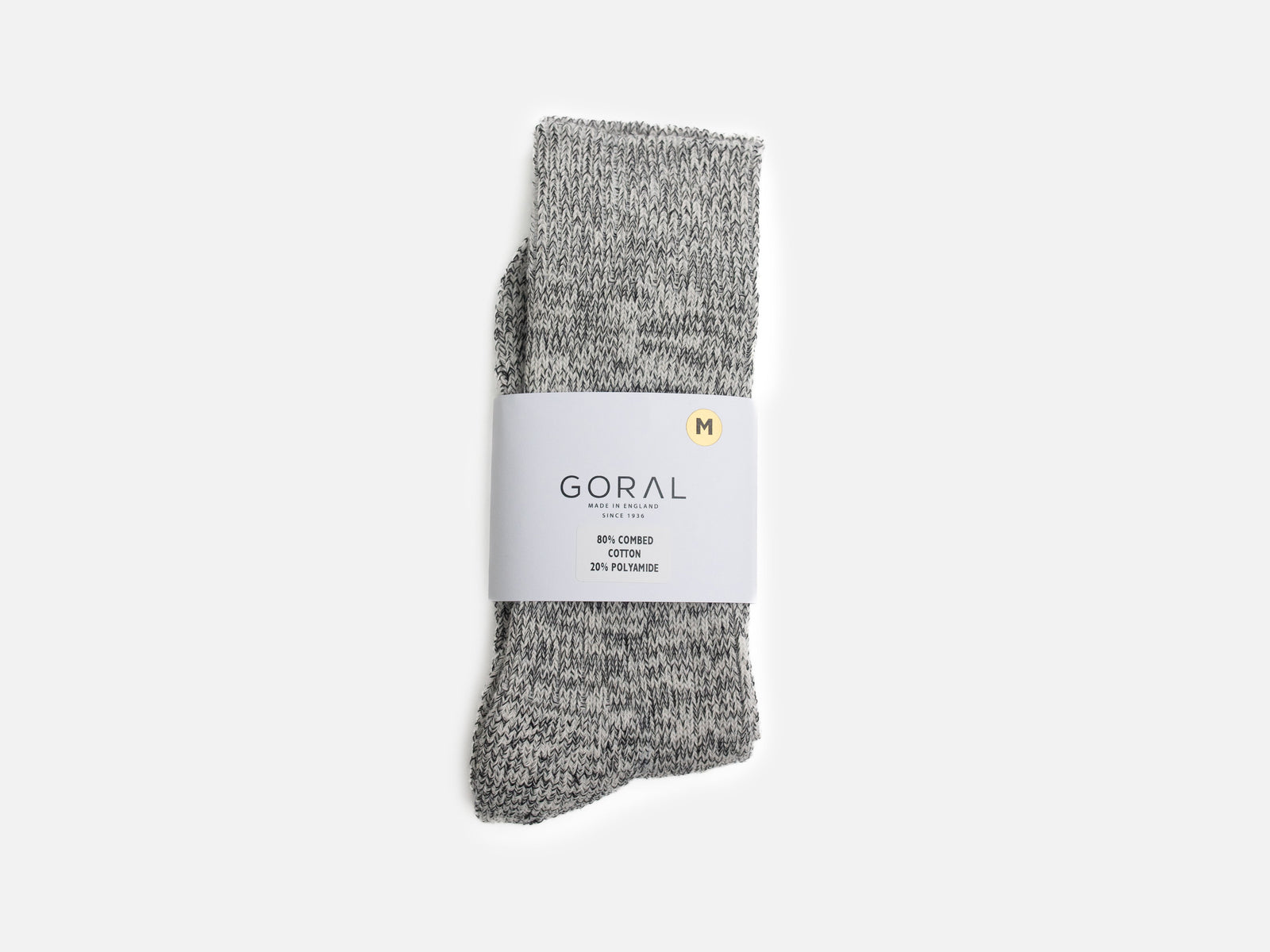 Grey Fleck Thick Boot Socks