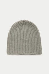 Watch Cap Cashmere Beanie Grigio Chiaro