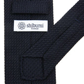 Grenadine Garza Grossa Bespoke Tie Midnight