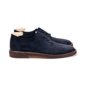 Grove Desert Shoe Navy Kudu Suede
