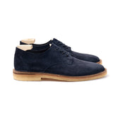 Grove Desert Shoe Navy Kudu Suede