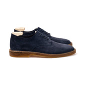 Grove Desert Shoe Navy Kudu Suede