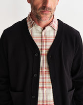 Guildford Structured Waffle Cardigan