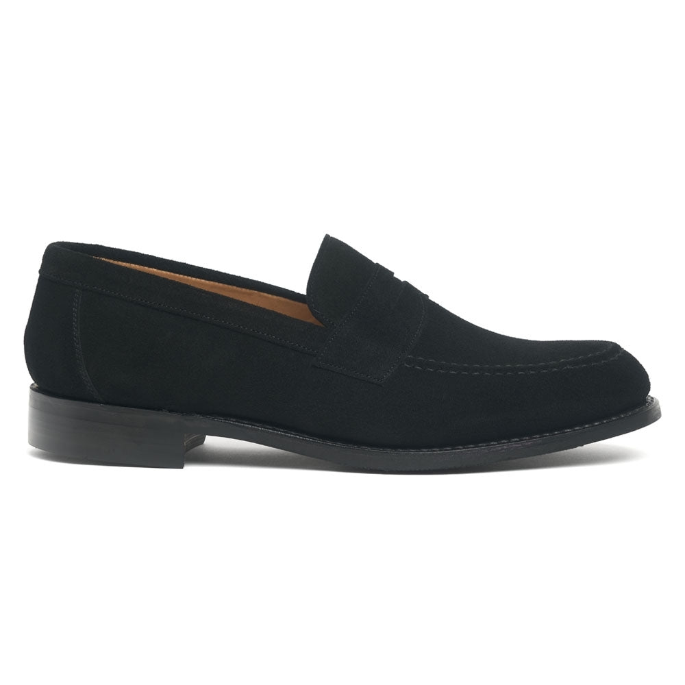 Hadley D Penny Loafer In Suede