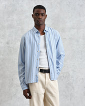 Halcomb Stripe Viscose Shirt