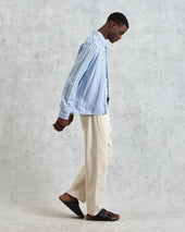 Halcomb Stripe Viscose Shirt