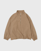 Half Zip Raglan Parka Russet