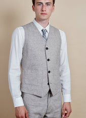 Halfdan Classic Waistcoat Beach