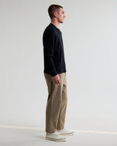 Halton Waffle Long Sleeve Henley T Shirt