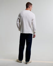 Halton Waffle Long Sleeve Henley T Shirt
