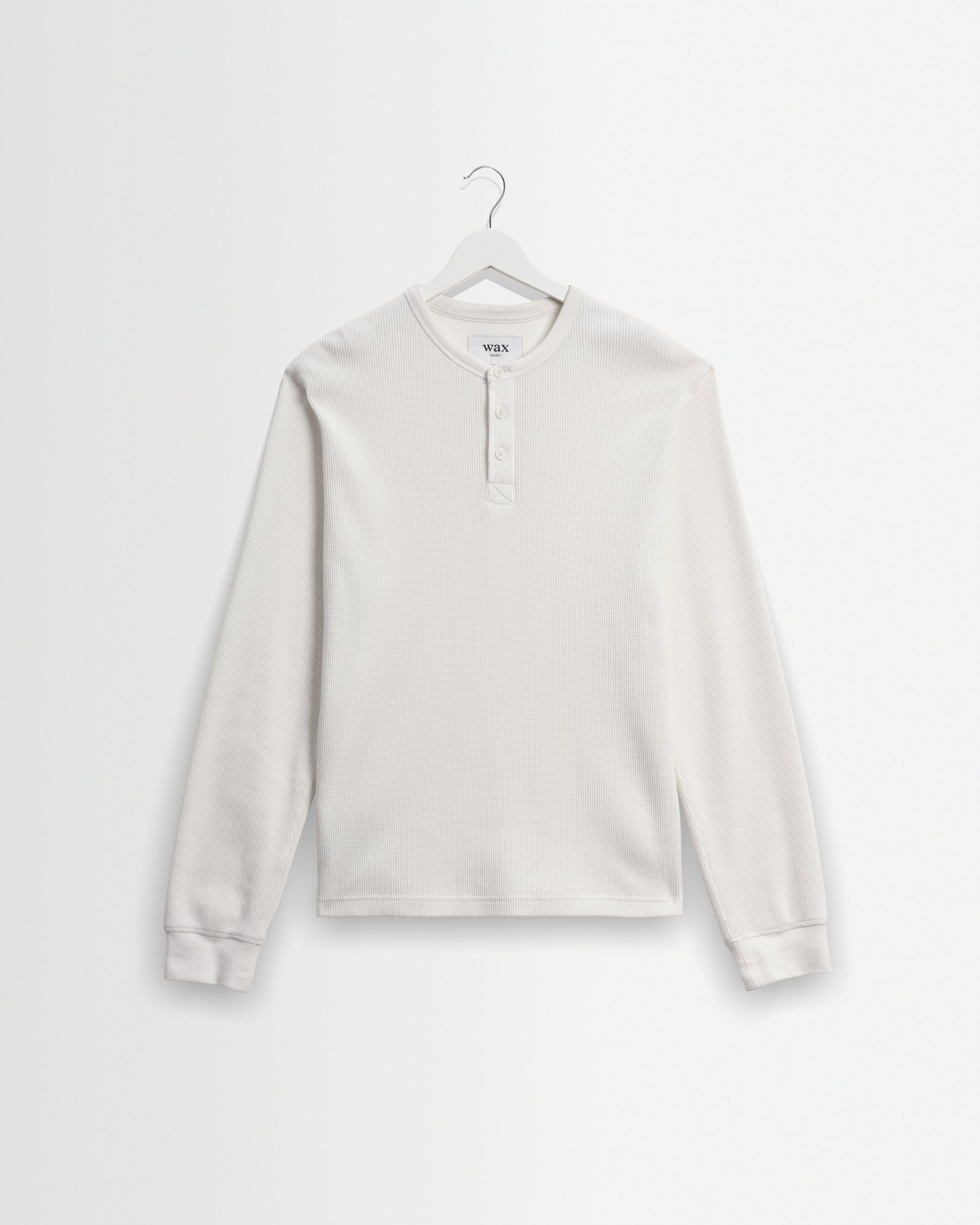 Halton Waffle Long Sleeve Henley T Shirt