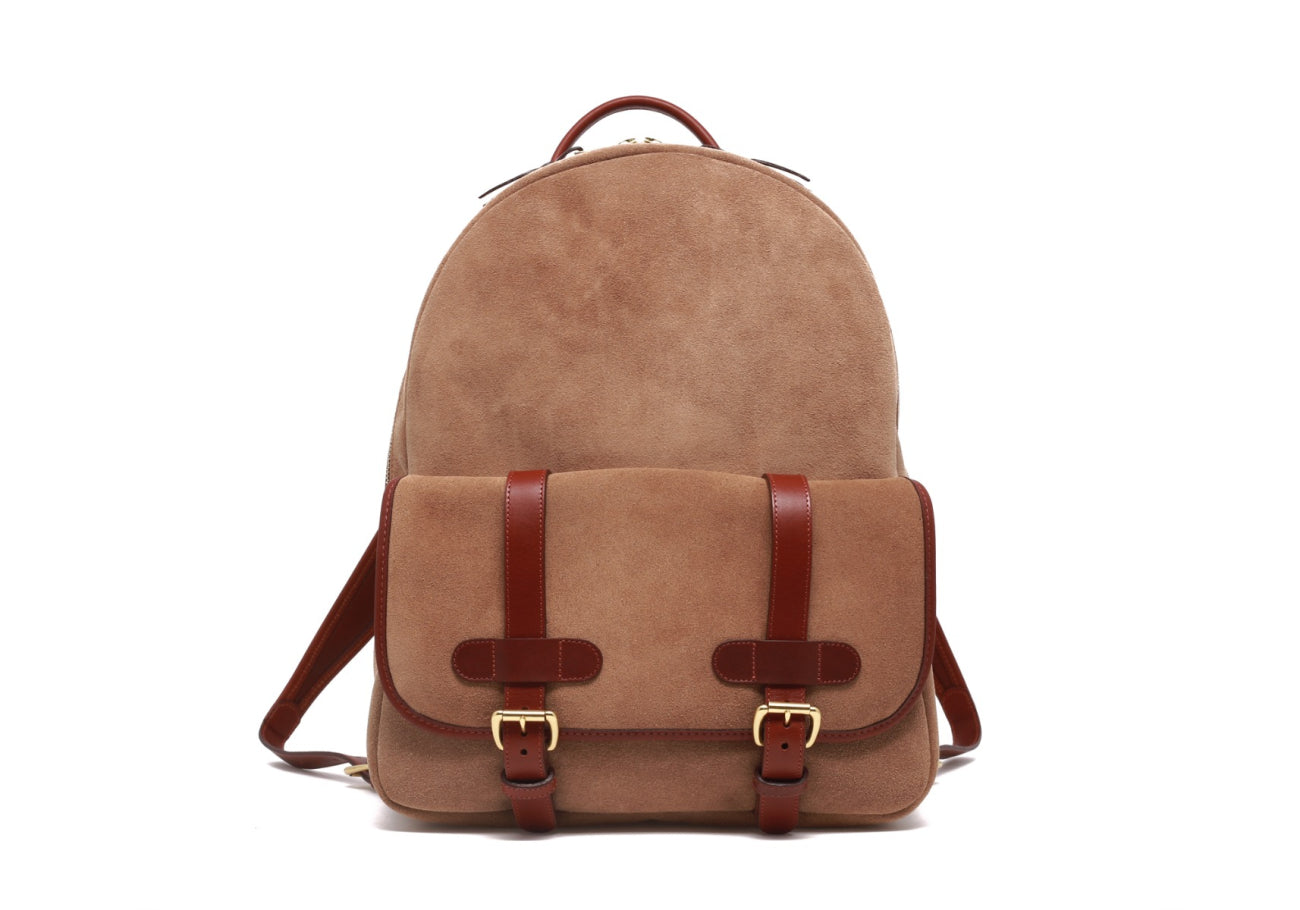 Hampton Backpack - Sand Suede