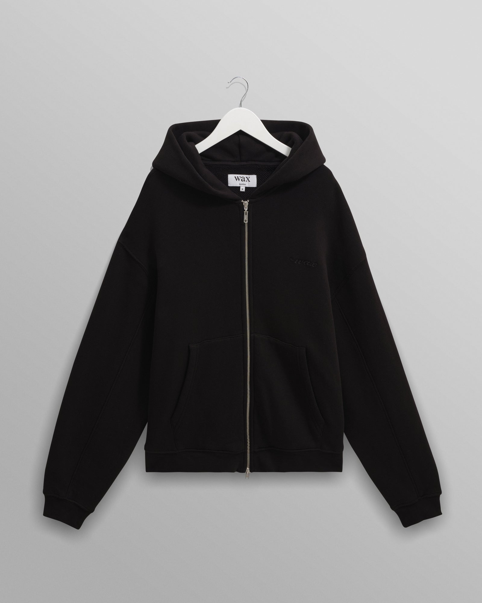 Harris Embroidered Logo Loopback Cotton Hoodie