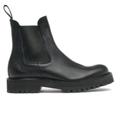 Harrow MV Chelsea Boot in Black Grain