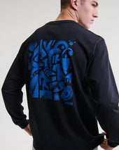 Hayden And Blue 90s Doodle Graphic Cotton T Shirt