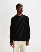 Hayden Textured Organic Cotton Long Sleeve T Shirt
