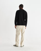 Hayden Textured Organic Cotton Long Sleeve T Shirt