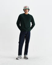 Hayden Textured Organic Cotton Long Sleeve T Shirt