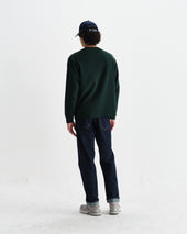 Hayden Textured Organic Cotton Long Sleeve T Shirt