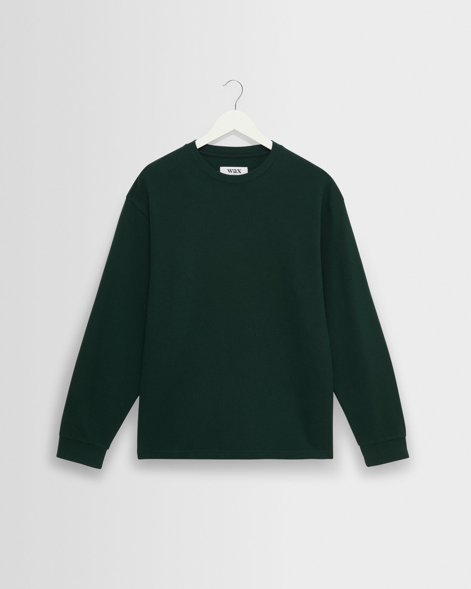 Hayden Textured Organic Cotton Long Sleeve T Shirt