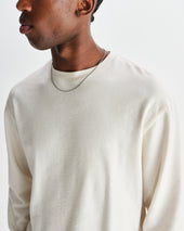 Hayden Textured Organic Cotton Long Sleeve T Shirt