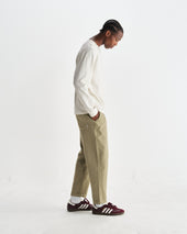 Hayden Textured Organic Cotton Long Sleeve T Shirt