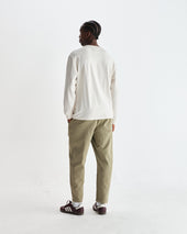 Hayden Textured Organic Cotton Long Sleeve T Shirt
