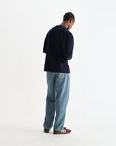 Hayden Textured Organic Cotton Long Sleeve T Shirt
