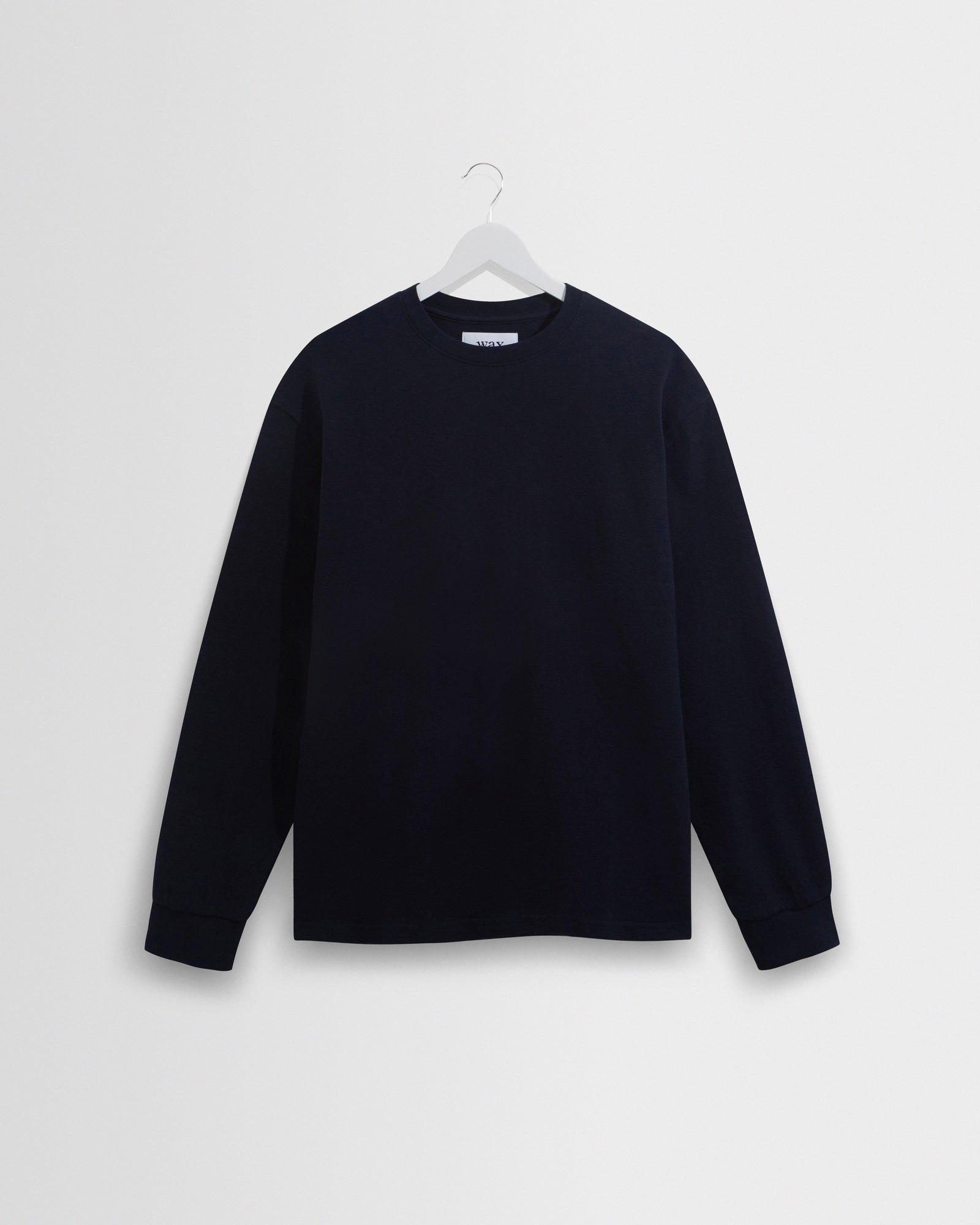Hayden Textured Organic Cotton Long Sleeve T Shirt