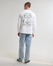 Hayden And Green Botanical Graphic Cotton T Shirt