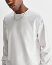 Hayden Textured Organic Cotton Long Sleeve T Shirt