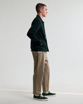 Hays Dark Green Structured Waffle Overshirt