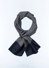 Silk scarf with print