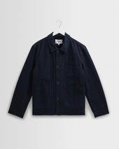 Healey - Navy Organic Cotton Chore Jacket