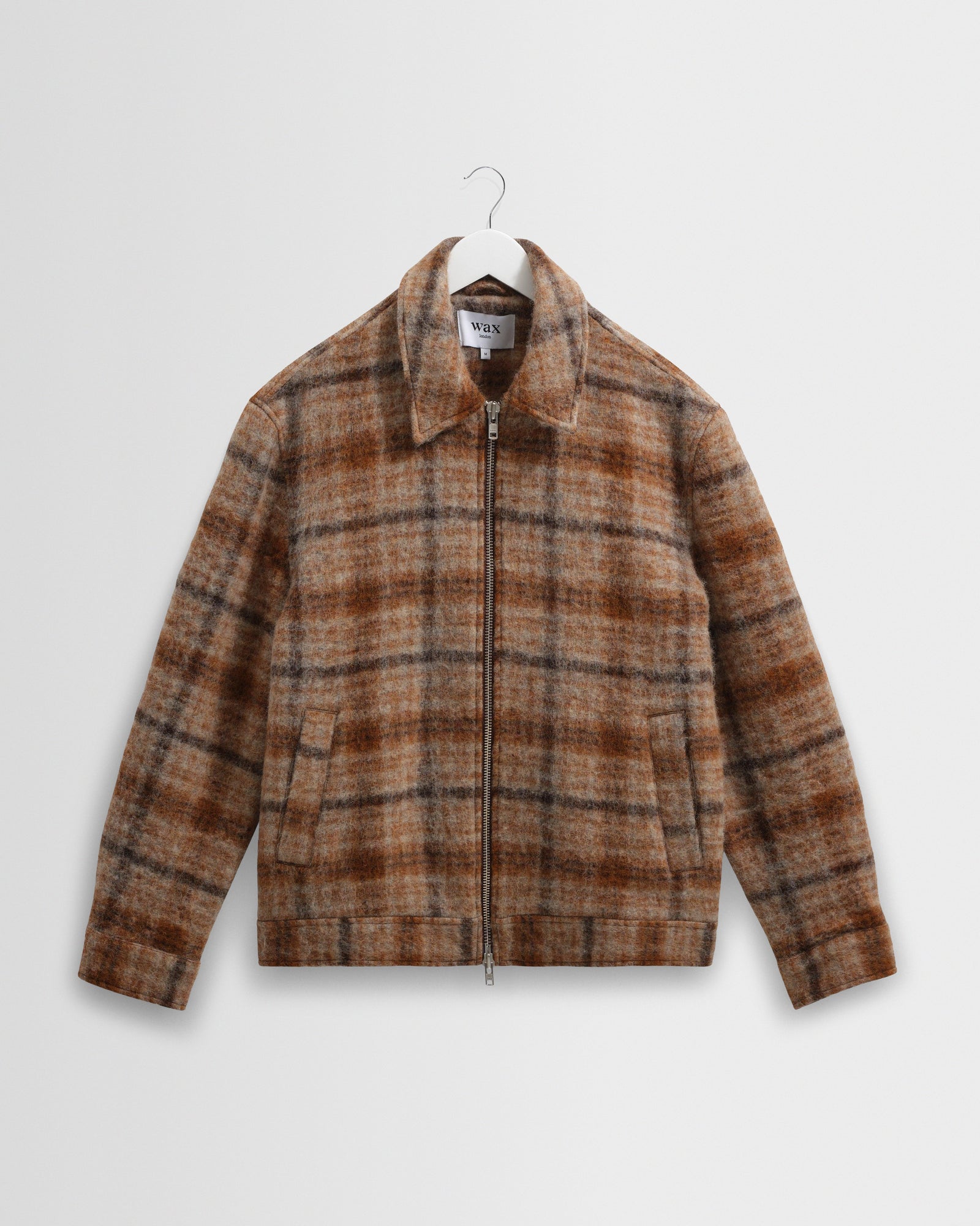 Heath Natural And Drawn Check Jacket