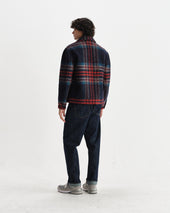 Heath And Multicolour Check Wool Jacket