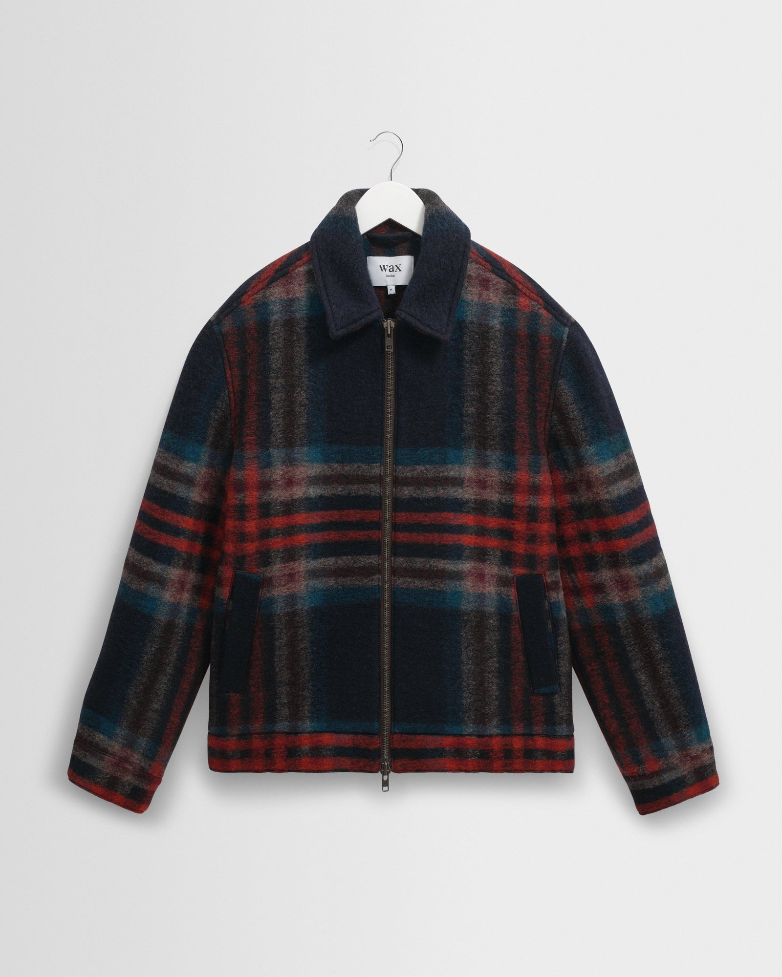 Heath And Multicolour Check Wool Jacket
