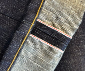 Japanese 16 oz Low tension textured Indigo denim Greaser