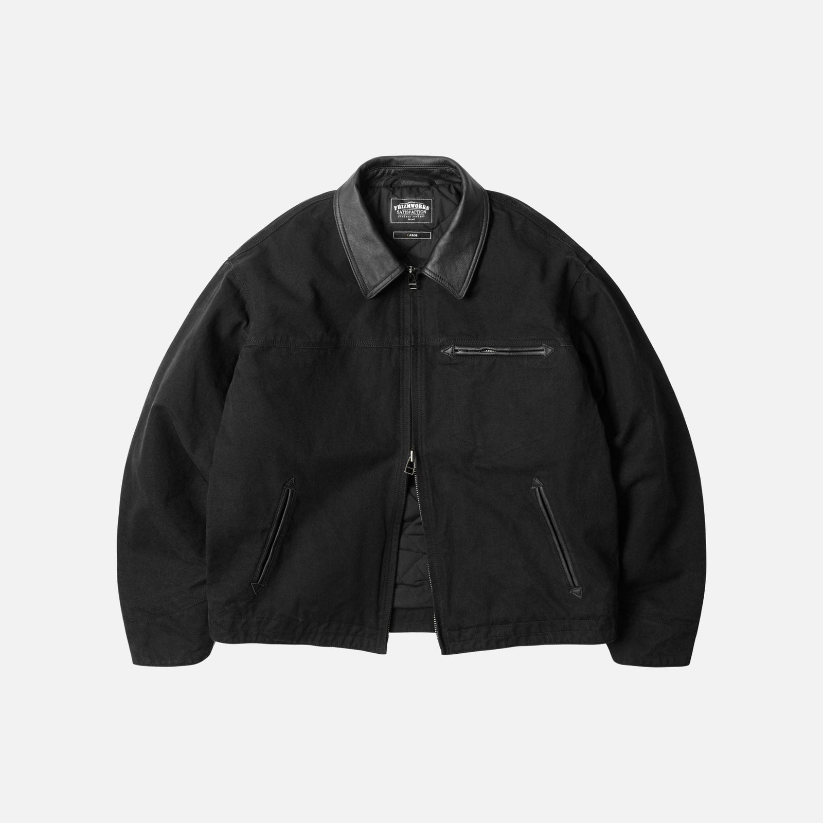Heavy Canvas Destroyed Work Jacket