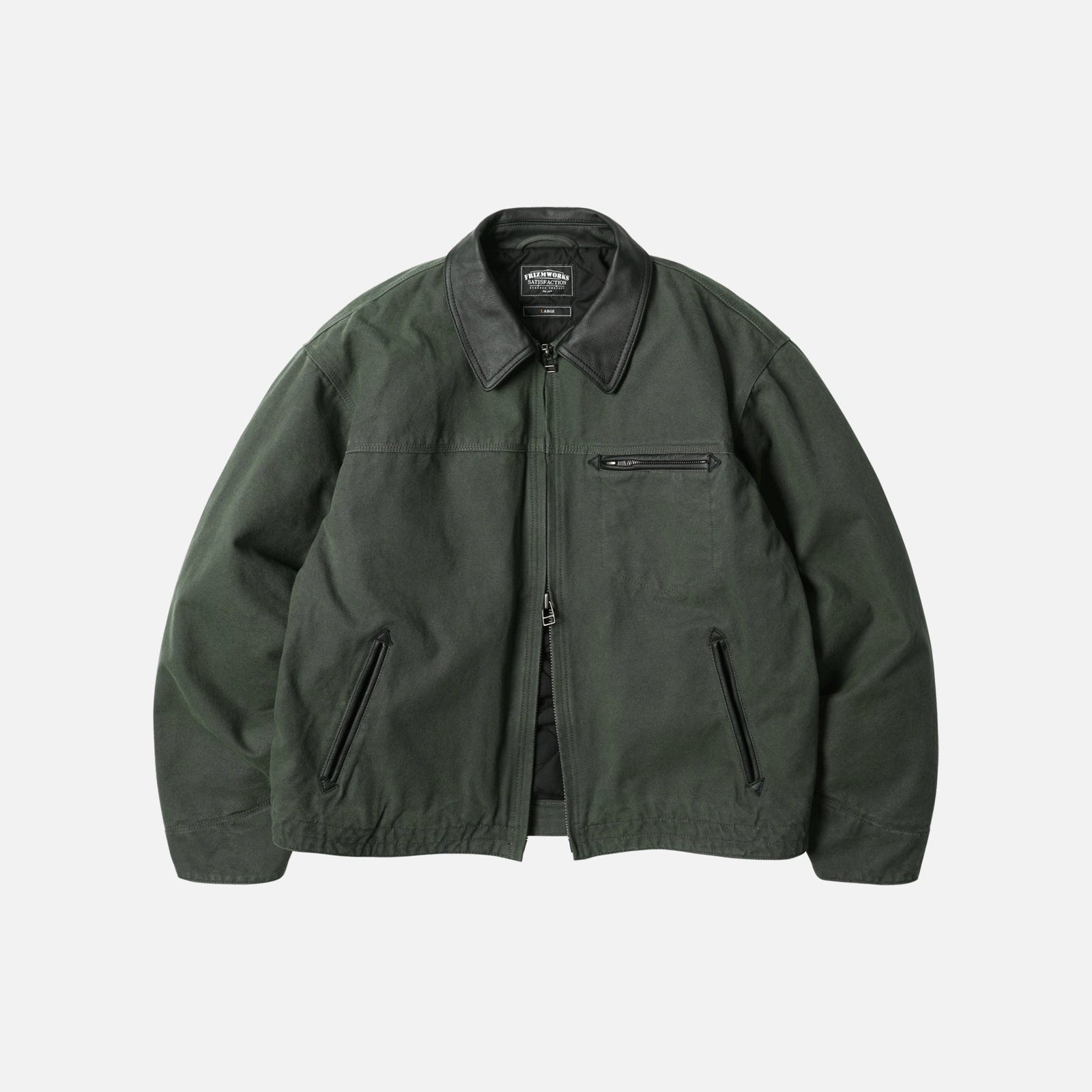 Heavy Canvas Destroyed Work Jacket