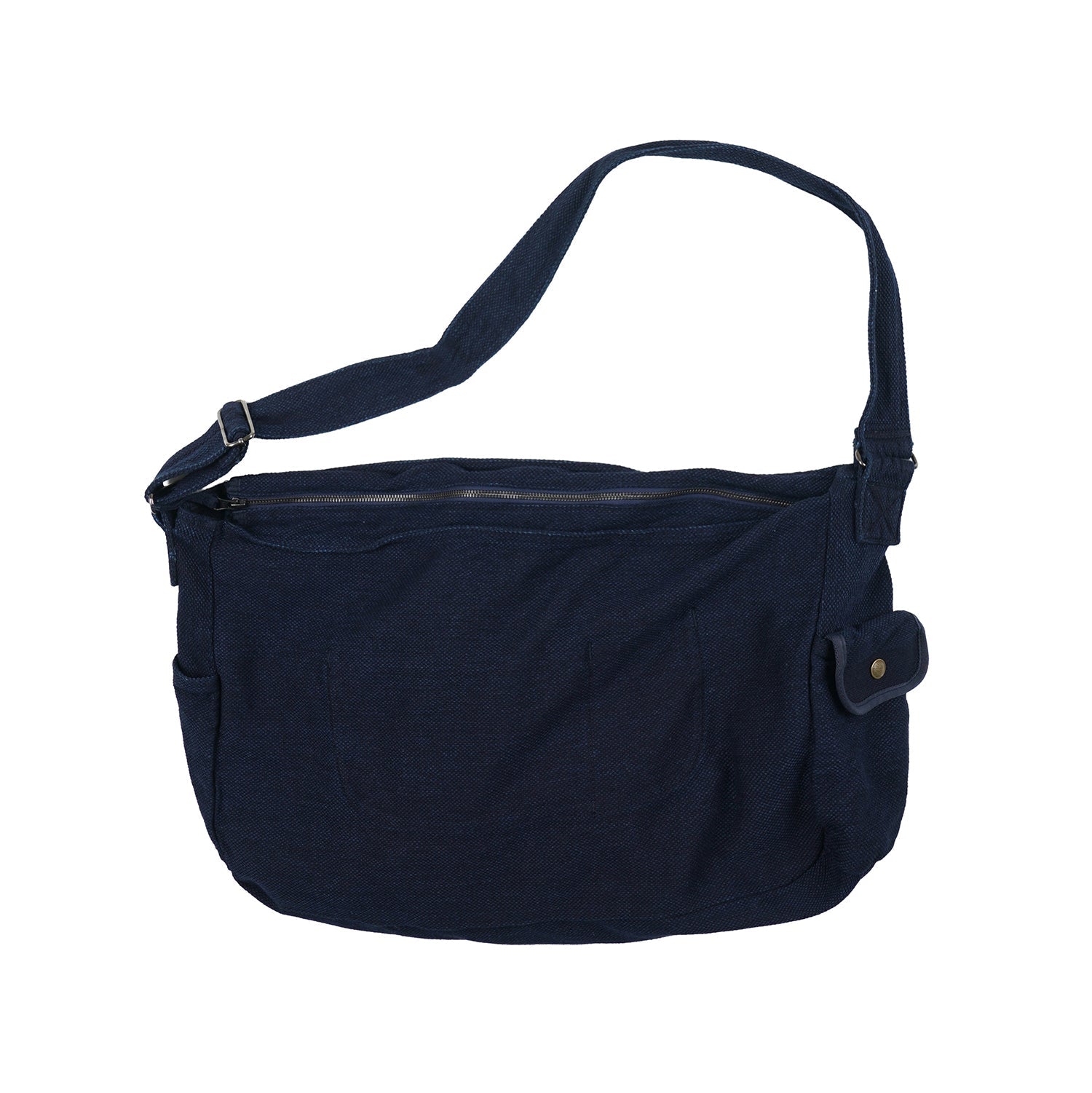 Heavy Canvas Shoulder Bag Sashiko