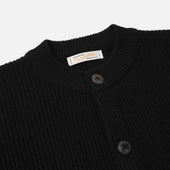 Heavy Wool Round Cardigan