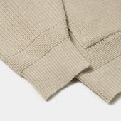 Heavy Wool Round Cardigan